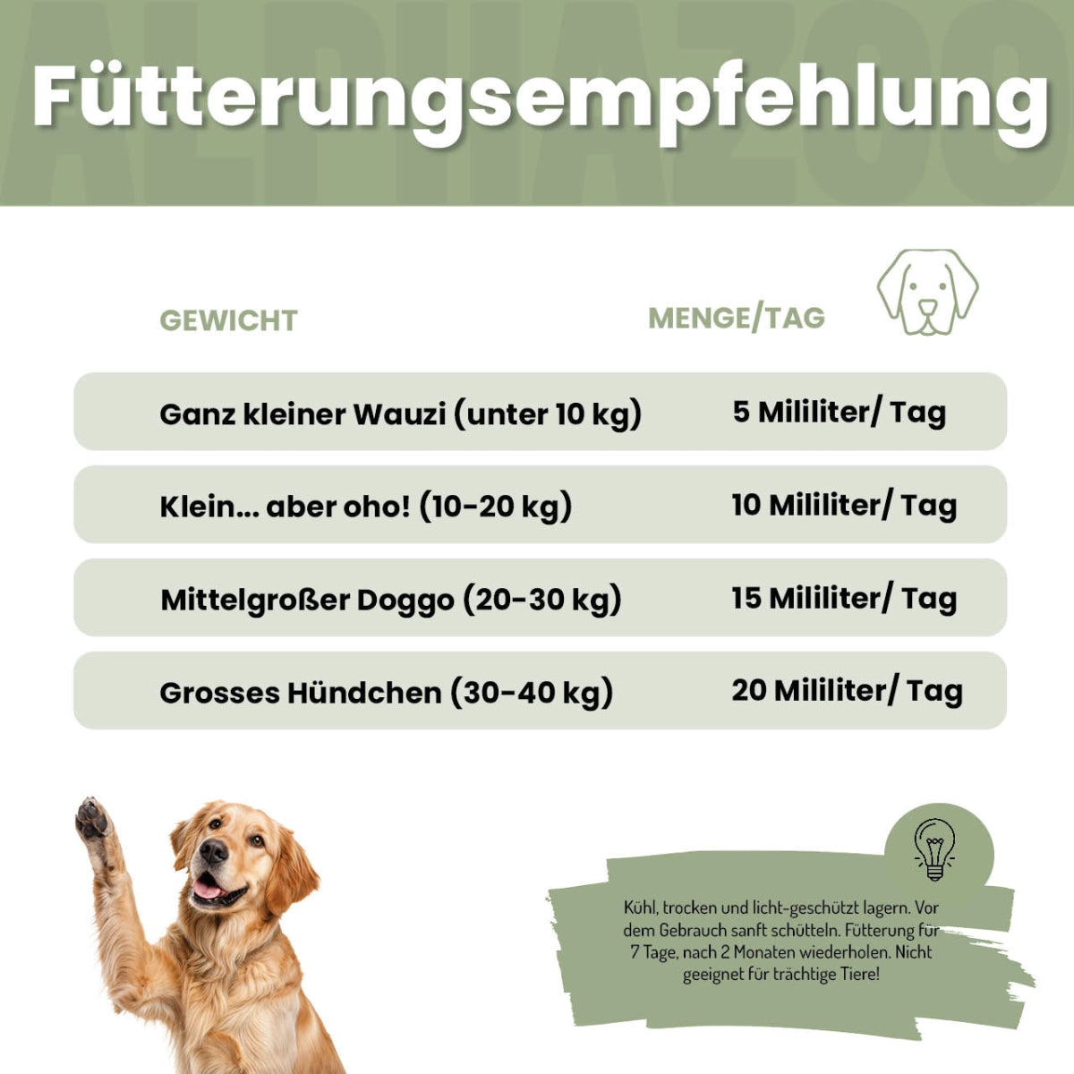 Darmonie Liquid für Hunde 100 ml - ALPHAZOO