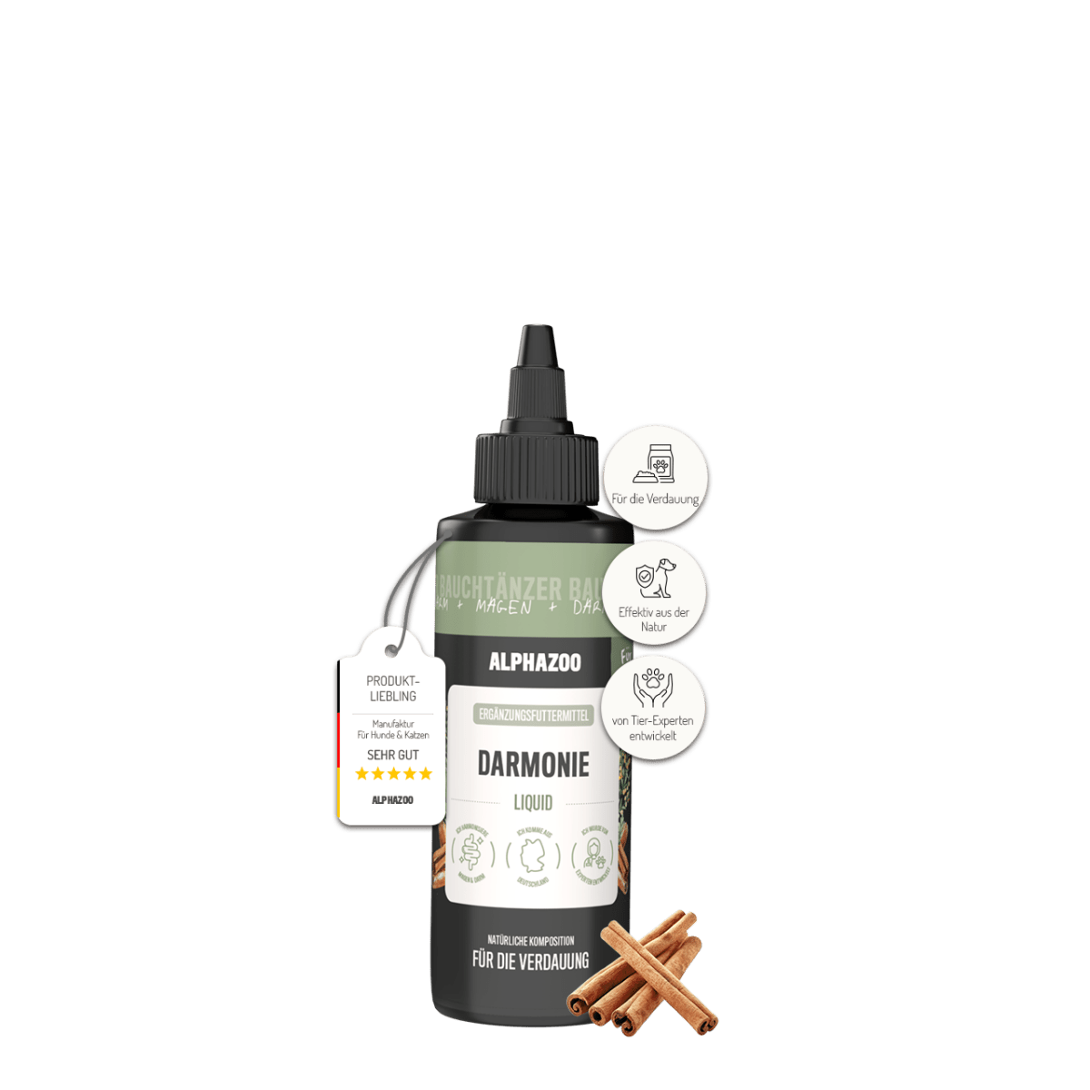 Darmonie Liquid für Hunde Darmonie Liquid für Hunde – Natürliche Harmonie für Magen und Darm