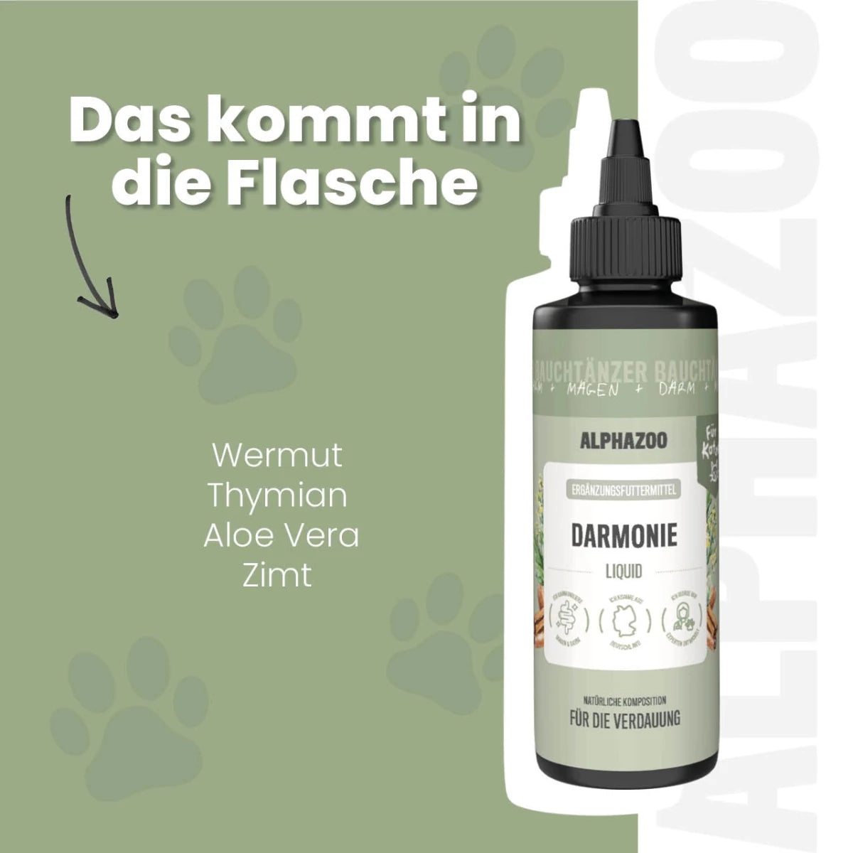 Darmonie Liquid for Cats 100 ml Darmonie Liquid for cats – natural digestive support