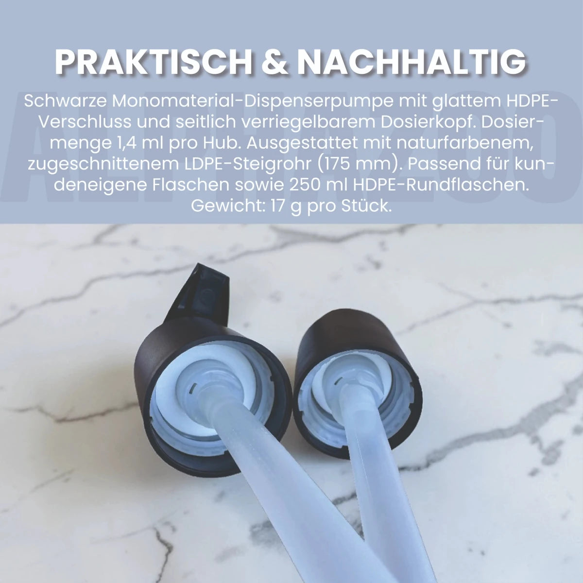 Dispenserpumpe für Futteröle