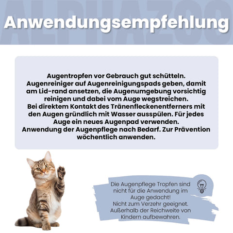 Durchblick Augenpflege für Katzen 100 ml