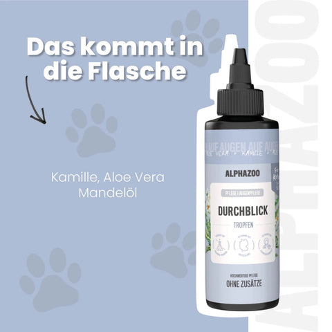 Durchblick Augenpflege für Katzen 100 ml