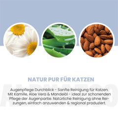 Durchblick Augenpflege für Katzen
