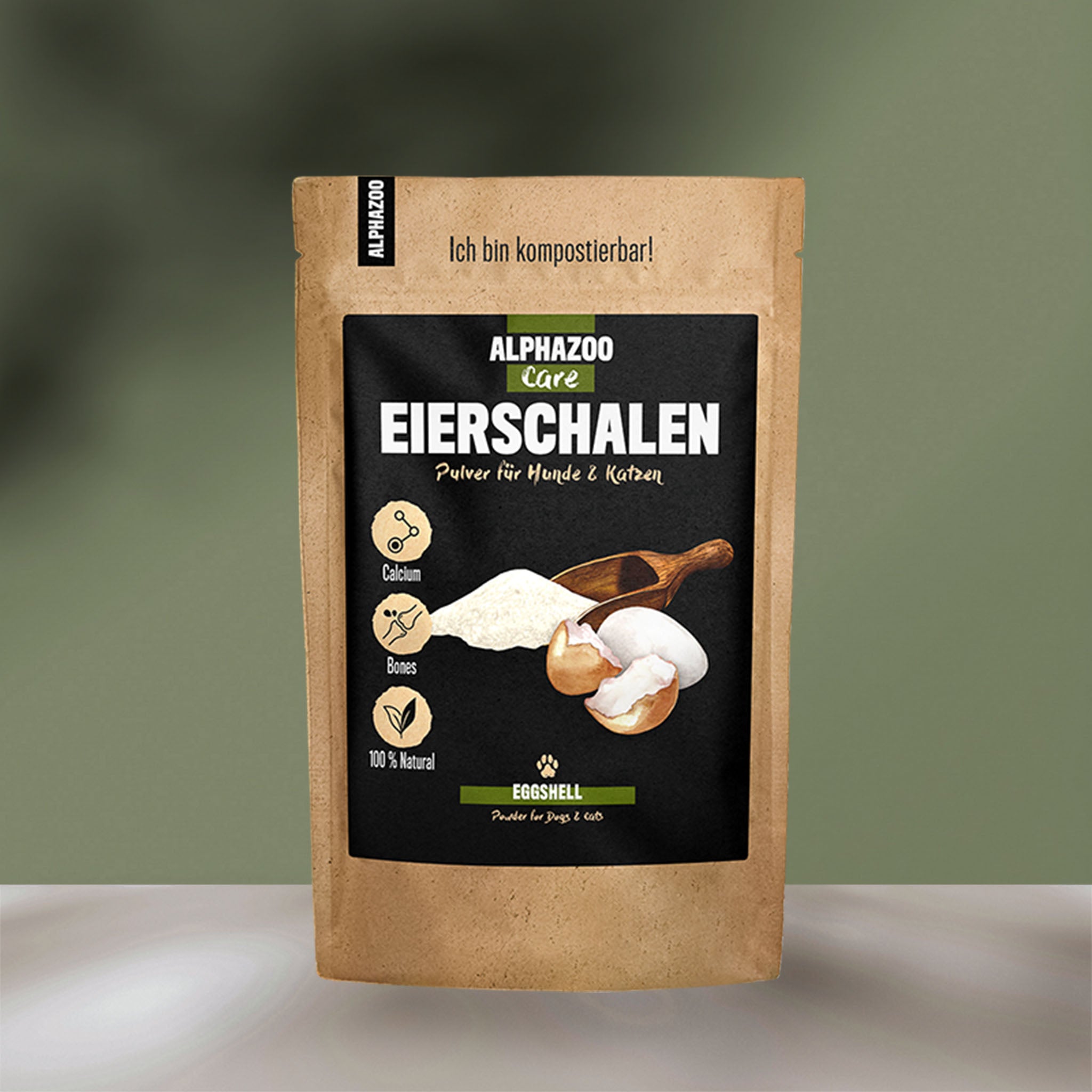 Eggshell powder for dogs & cats I Calcium from eggshells