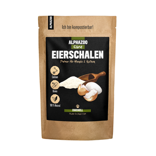Eggshell powder for dogs & cats I Calcium from eggshells