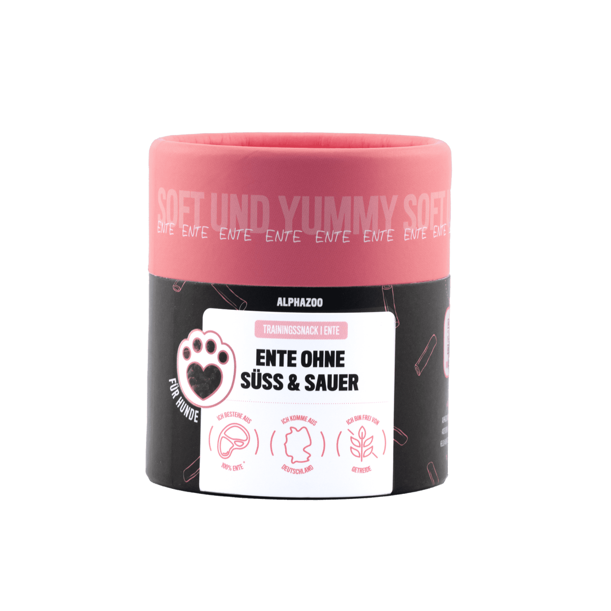 
                      Ente Ohne Süß & Sauer Ente Ohne Süß & Sauer – Soft-Snack aus 96 % Ente für Hunde
                      