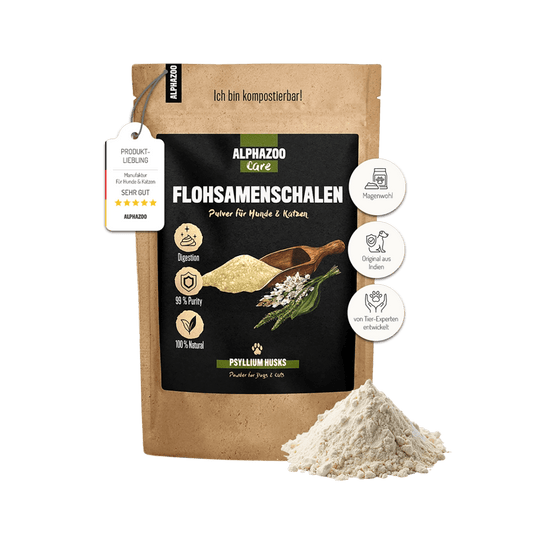 Flohsamenschalen gemahlen