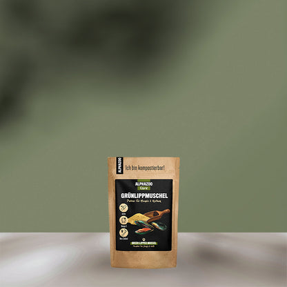 Green-lipped mussel powder for dogs & cats I full-fat green-lipped mussel