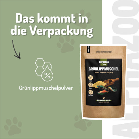 Grünlippmuschel-Pulver