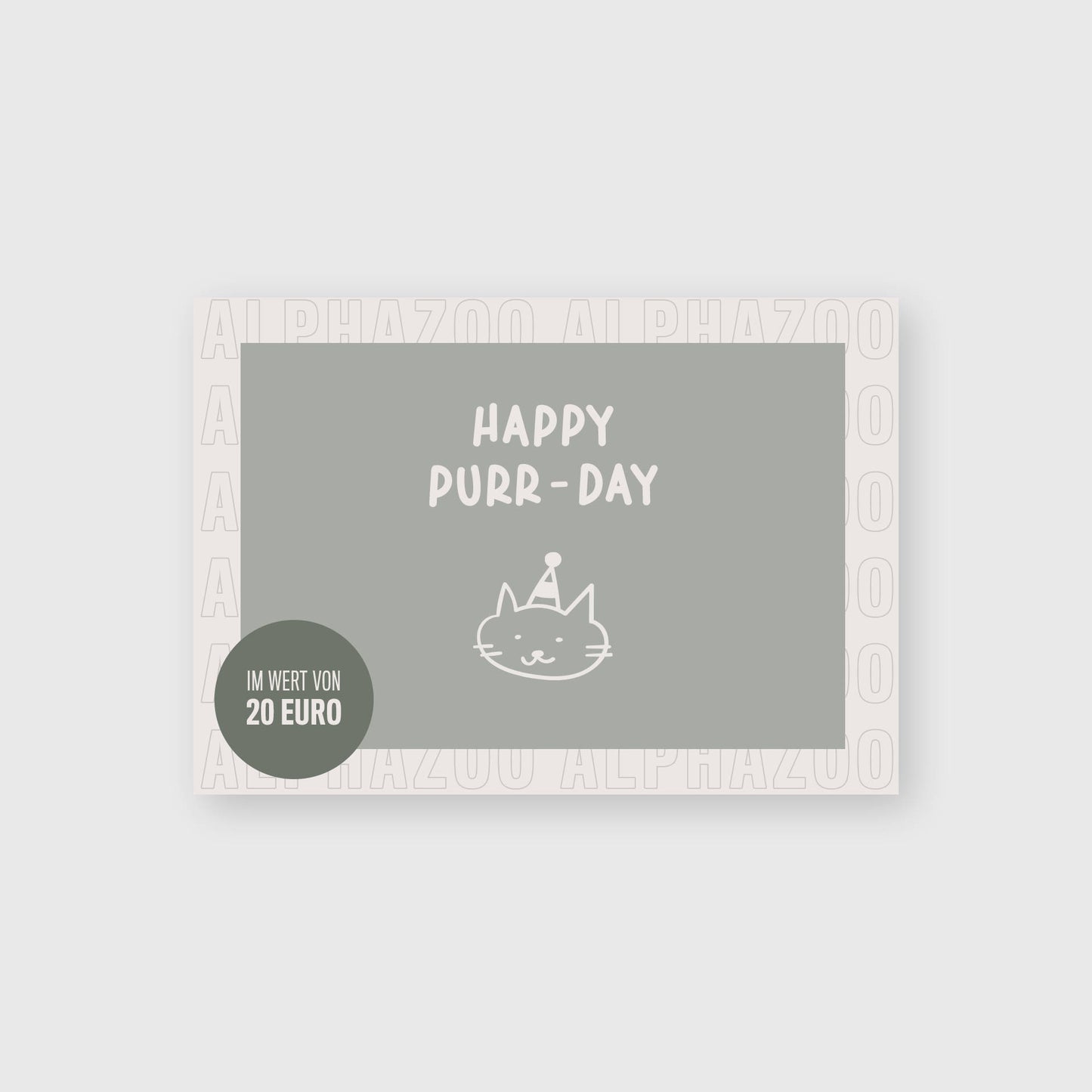 Happy Purr-Day,ALPHAZOO