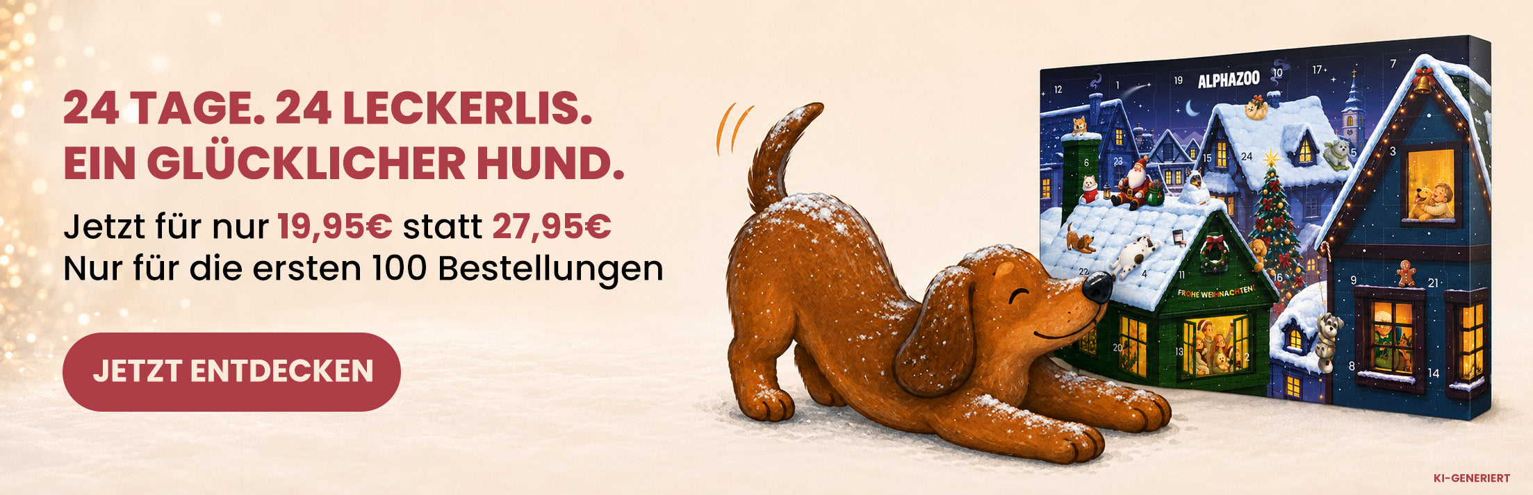 Adventskalender für Hunde