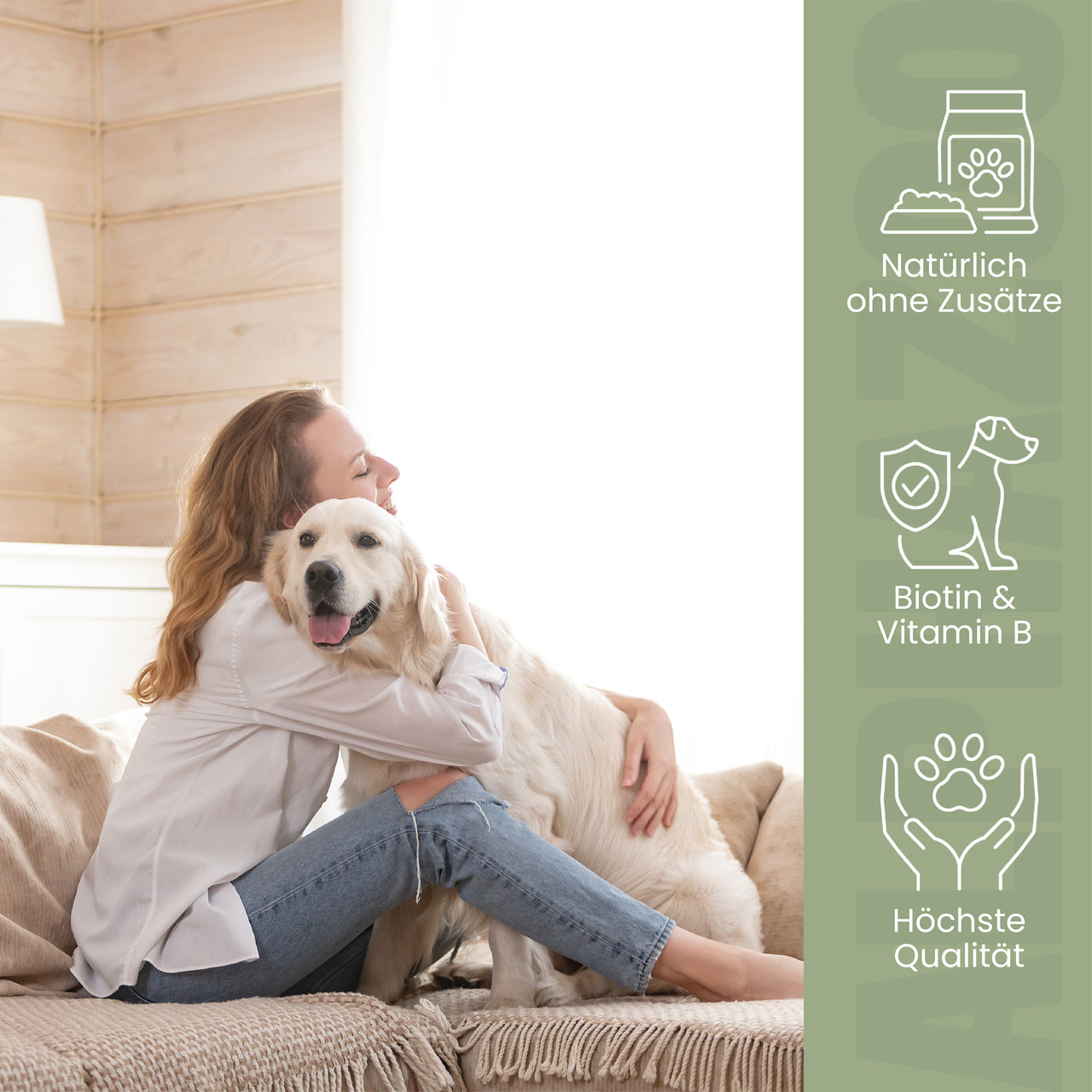 
                      Brewer's yeast powder for dogs & cats I pure yeast I vitamin B complex Brewer's yeast for dogs & cats – Biotin & Vitamin B complex
                      