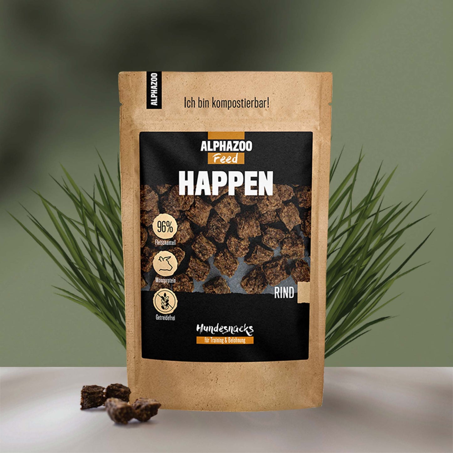 Happen Beef 200g for dogs I Large dog treats I Natural & grain-free