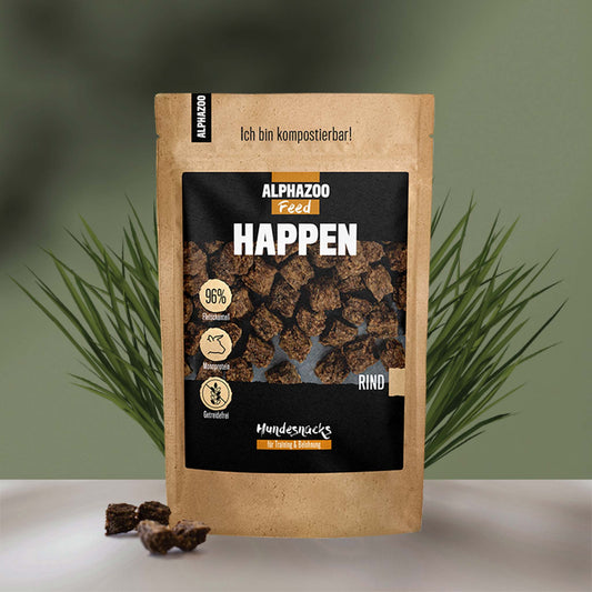 Happen Beef 200g for dogs I Large dog treats I Natural & grain-free