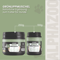 Grünlippmuschel-Pulver für Hunde