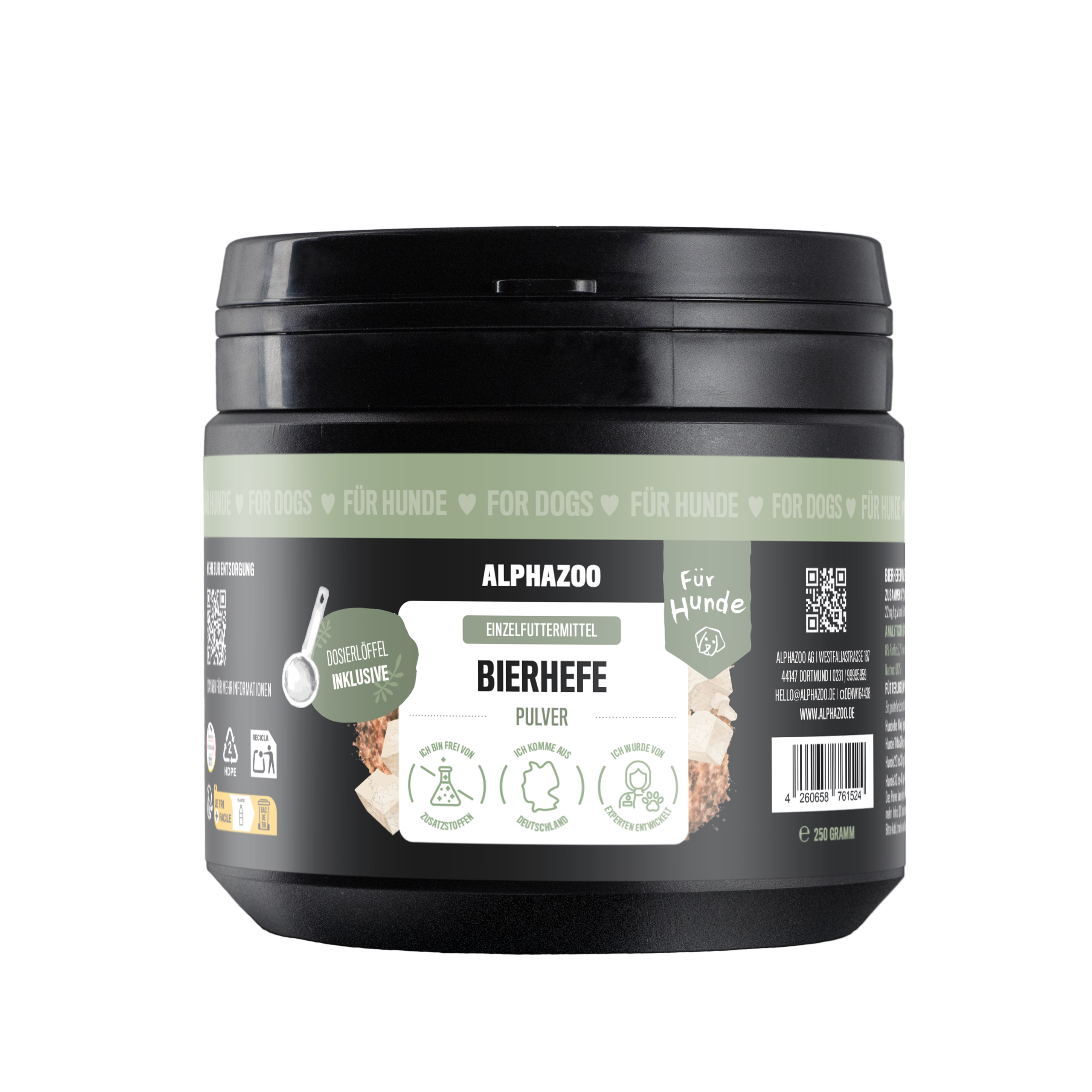 Brewer's yeast powder for dogs & cats I pure yeast I vitamin B complex Brewer's yeast for dogs & cats – Biotin & Vitamin B complex