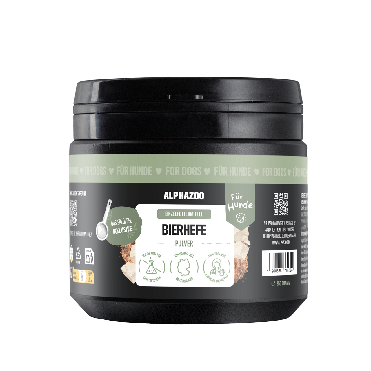 
                    Brewer's yeast powder for dogs & cats I pure yeast I vitamin B complex Brewer's yeast for dogs & cats – Biotin & Vitamin B complex
                    