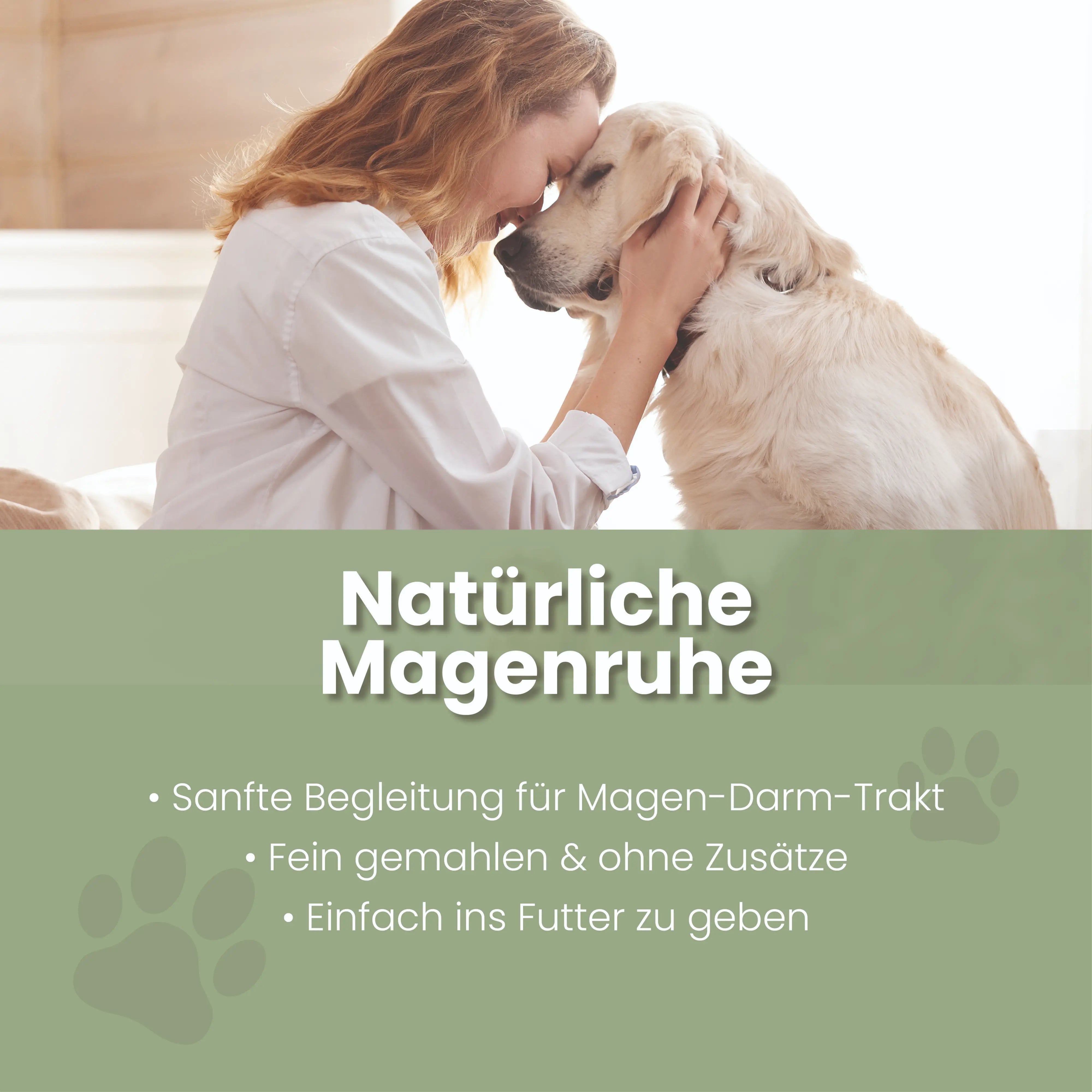 Elm Bark Powder for Dogs & Cats I American Slippery Elm Bark Ulmenrinde Pulver Hunde – Magen & Verdauung