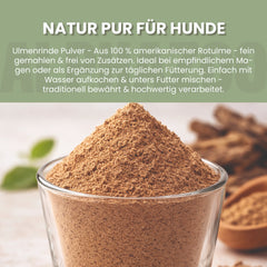 Ulmenrinde Pulver für Hunde