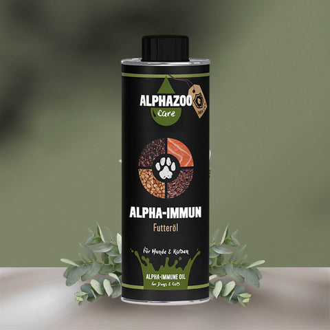 Alpha-Immun food oil for dogs and cats I strengthen the immune system