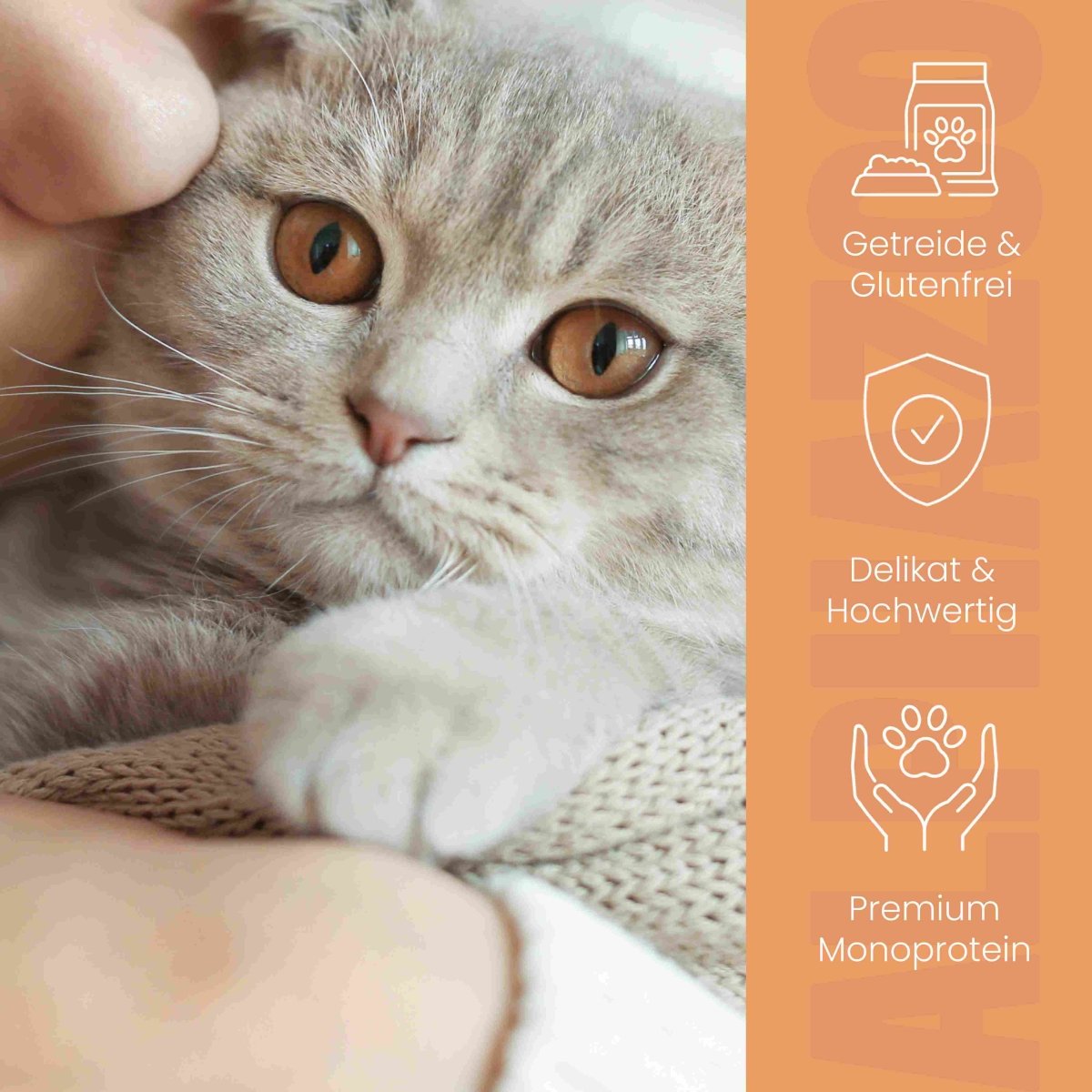 
                      Kaninchen + Huhn Nassfutter für Katze
                      