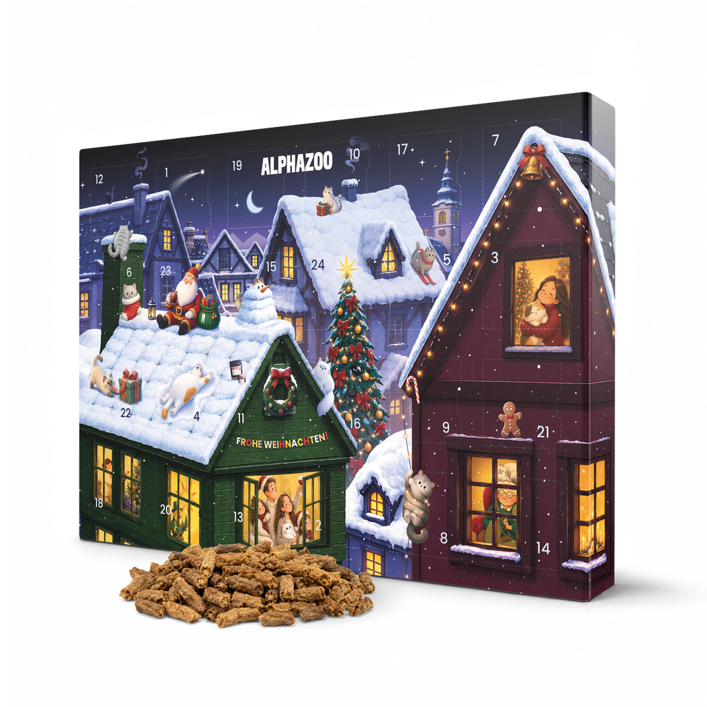 Alphazoo Adventskalender 2026 für Katzen