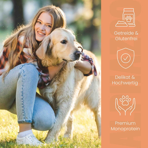 Lachs + Truthahn Nassfutter für Adult Hunde alphazoo Nassfutter Lachs + Truthahn - Hundefutter ohne Getreide