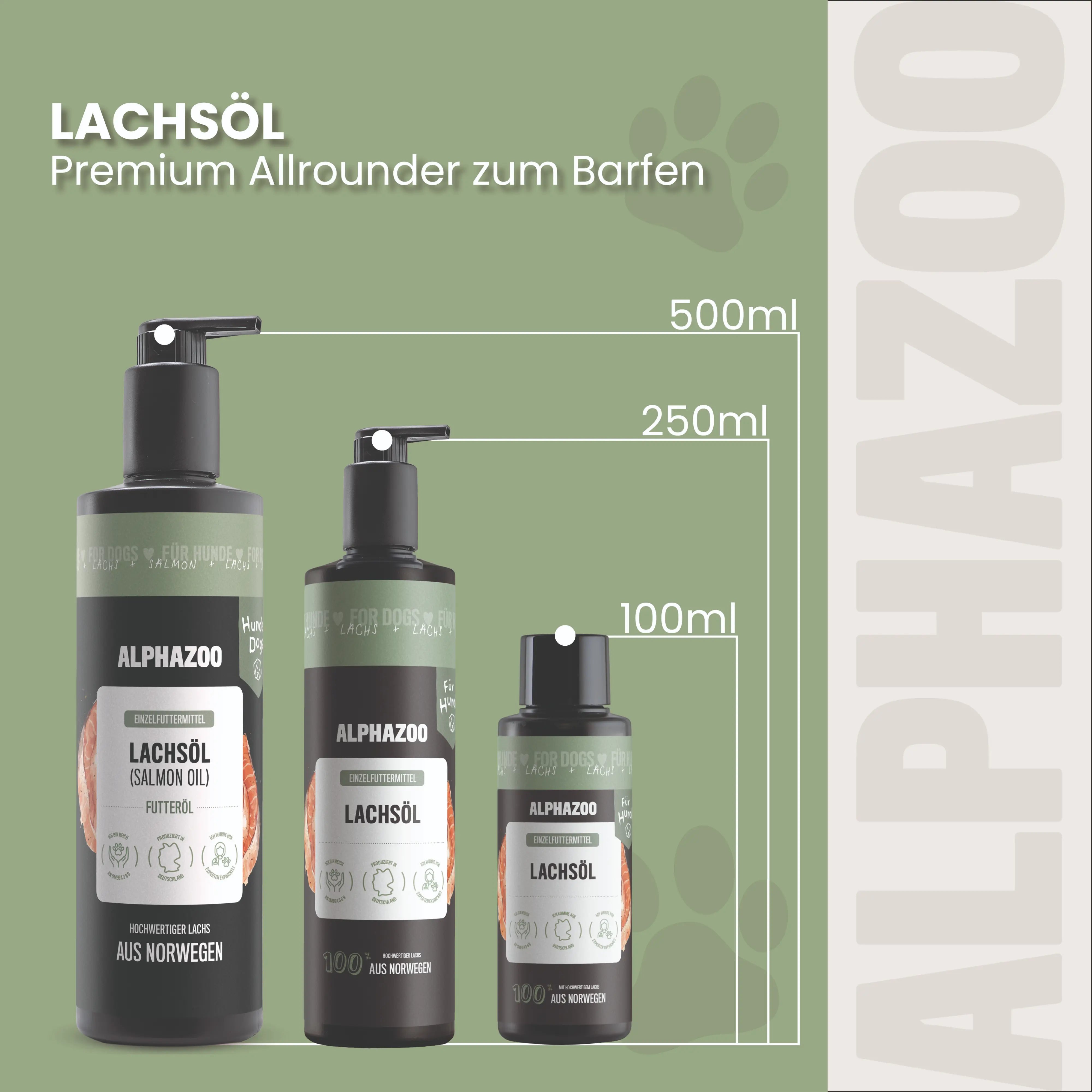 Lachsöl für Hunde Lachsöl – Omega-3-reiches Öl für Hunde
