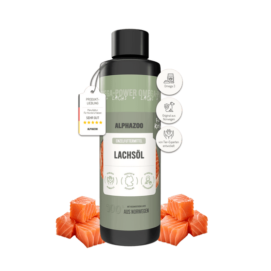 Lachsöl für Katzen