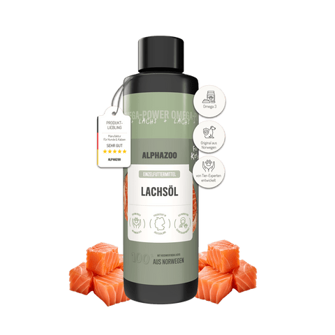 Lachsöl für Katzen