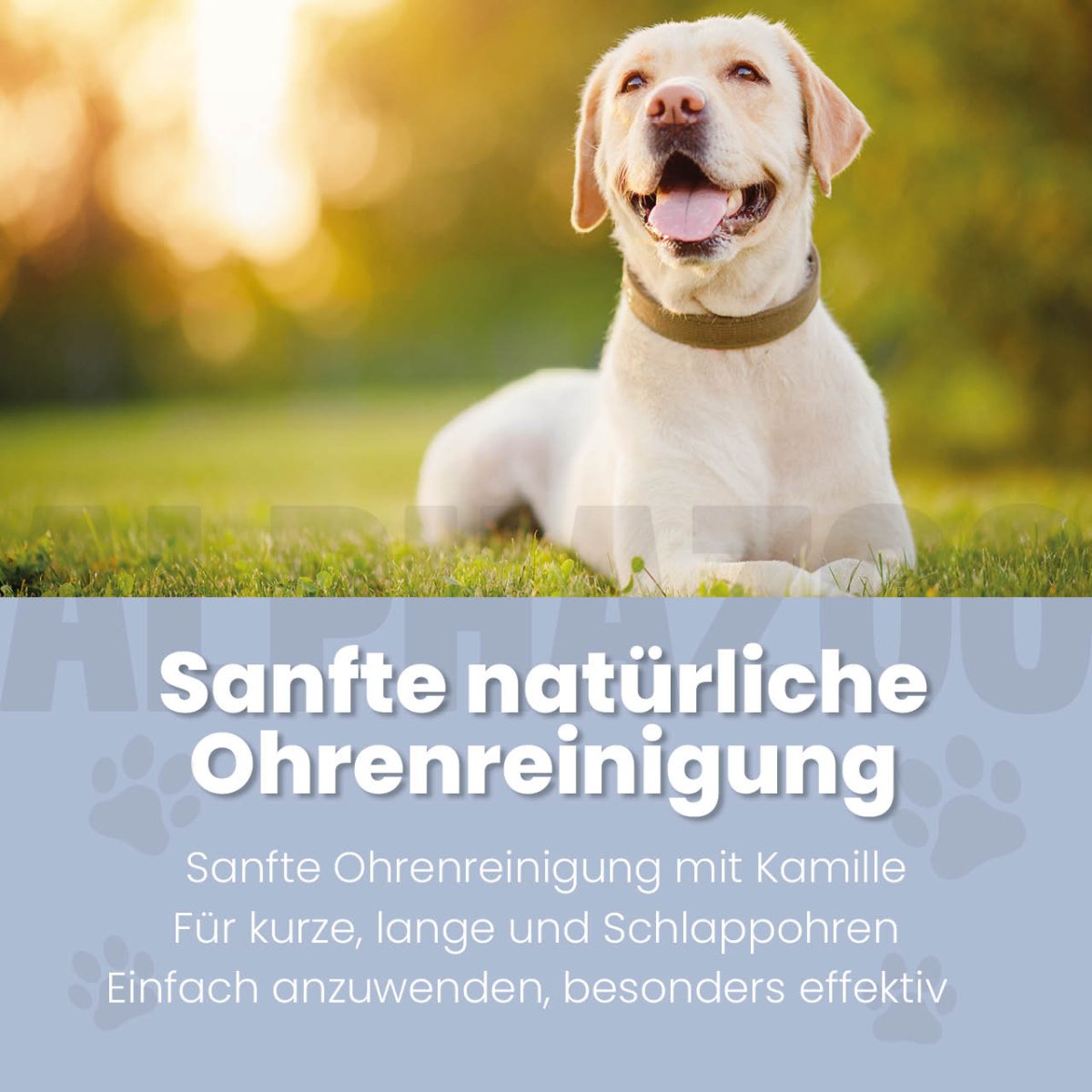 Lauscher-Auf ear cleaner for dogs Lauscher-Auf ear cleaner for dogs – gentle, alcohol-free care with chamomile