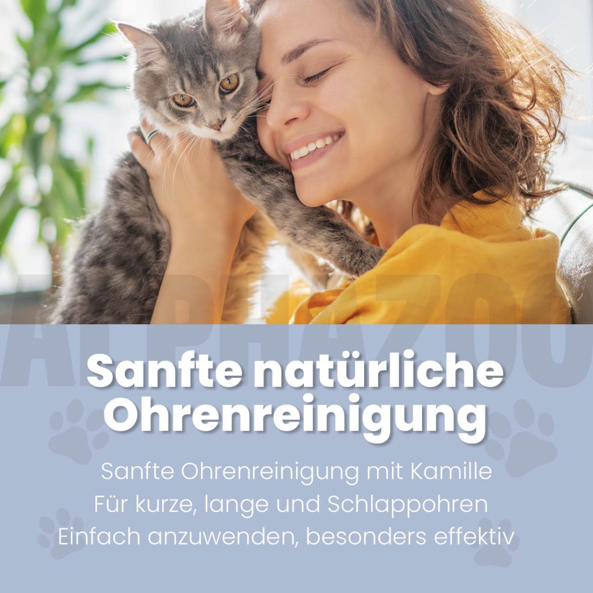 
                      Lauscher-Auf ear cleaner for cats Lauscher Auf ear cleaner for cats – gentle care & cleaning with chamomile & calendula.
                      