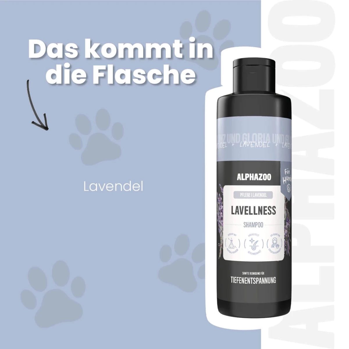 
                      Lavellness Shampoo for Dogs 250 ml Lavellness Shampoo for dogs – gentle care with lavender & coconut
                      