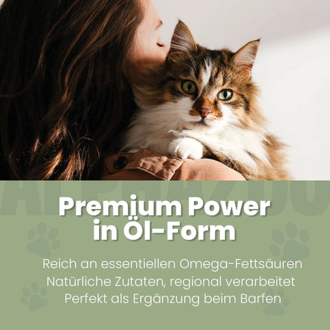 Linseed oil for cats