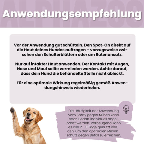 MilbHunter Spot-On for dogs 100 ml