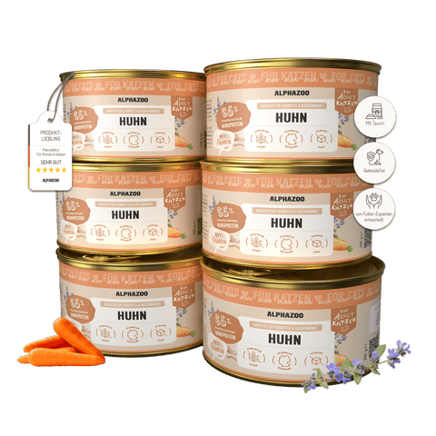 Monoprotein chicken wet food for cats