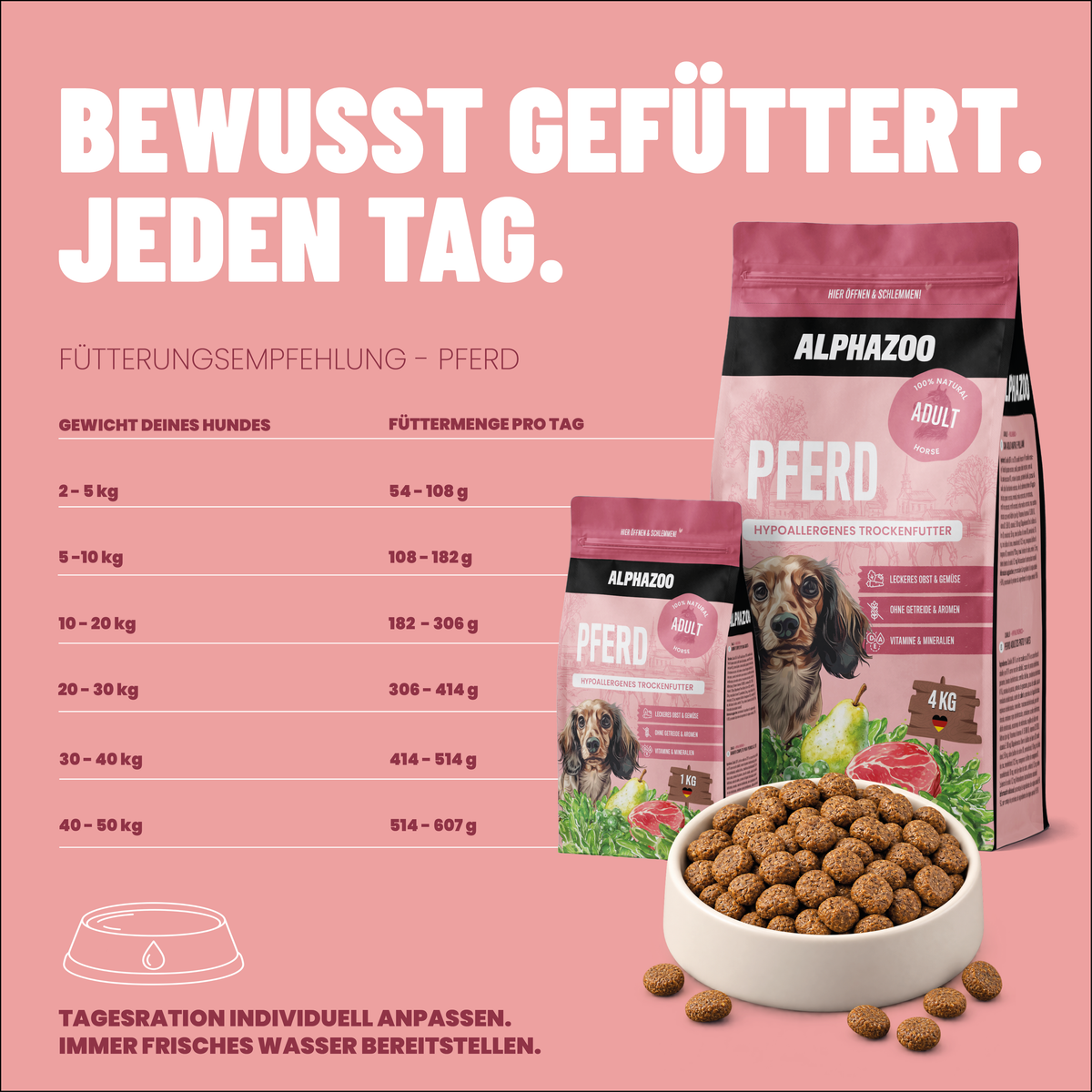 Adult Trockenfutter Pferd
