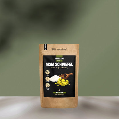 MSM powder for dogs & cats I Organic sulphur for agility