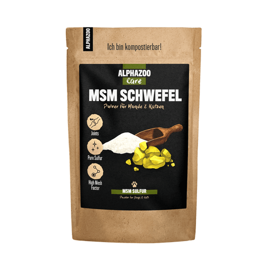 MSM powder for dogs & cats I Organic sulphur for agility