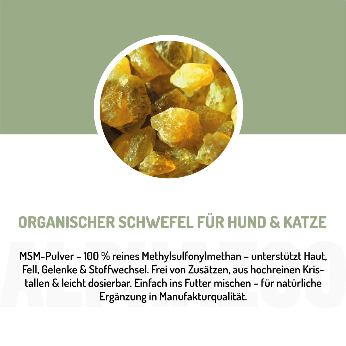 
                      MSM Pulver MSM Pulver – Unterstützung der gesunden Gelenkfunktion
                      