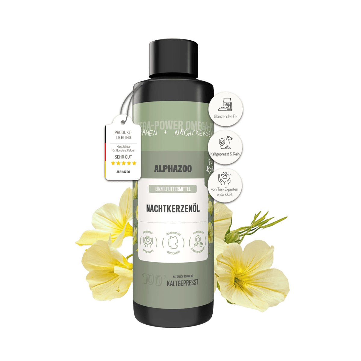 
                    Evening primrose oil for cats
                    