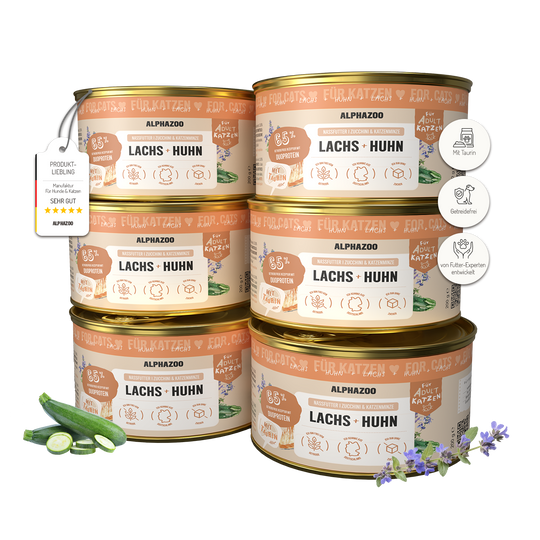 Salmon + Chicken Wet Food for Cats