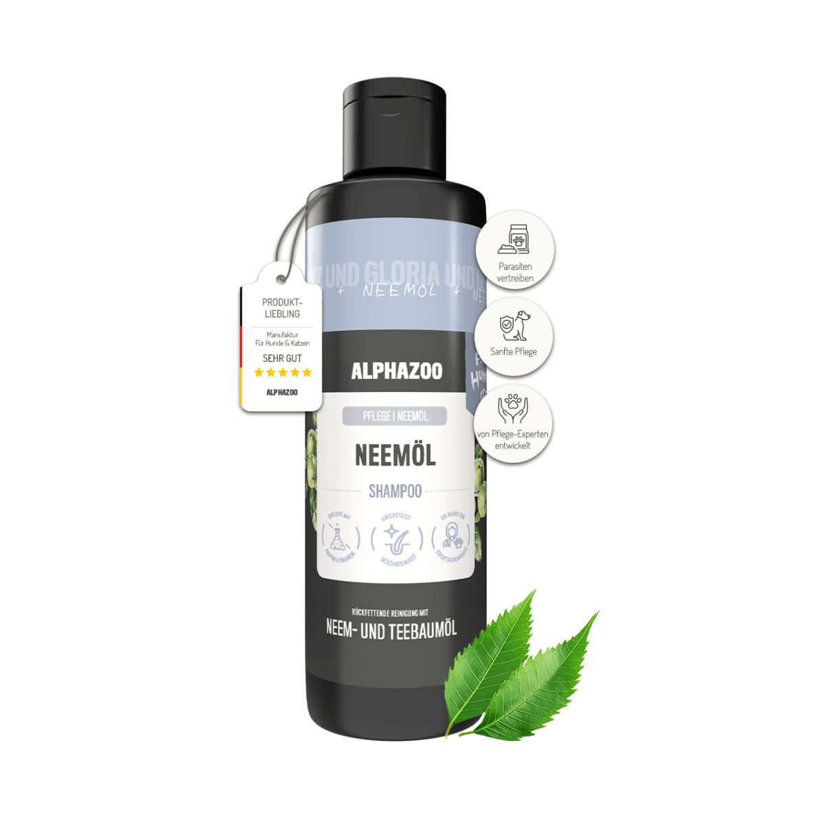 Neemöl Shampoo für Hunde