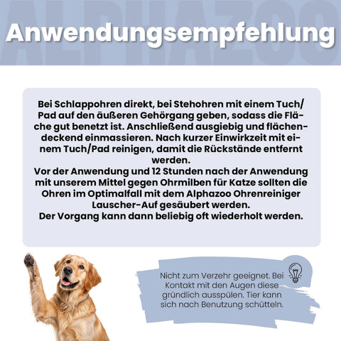 Ohrmilbenöl für Hunde 100 ml