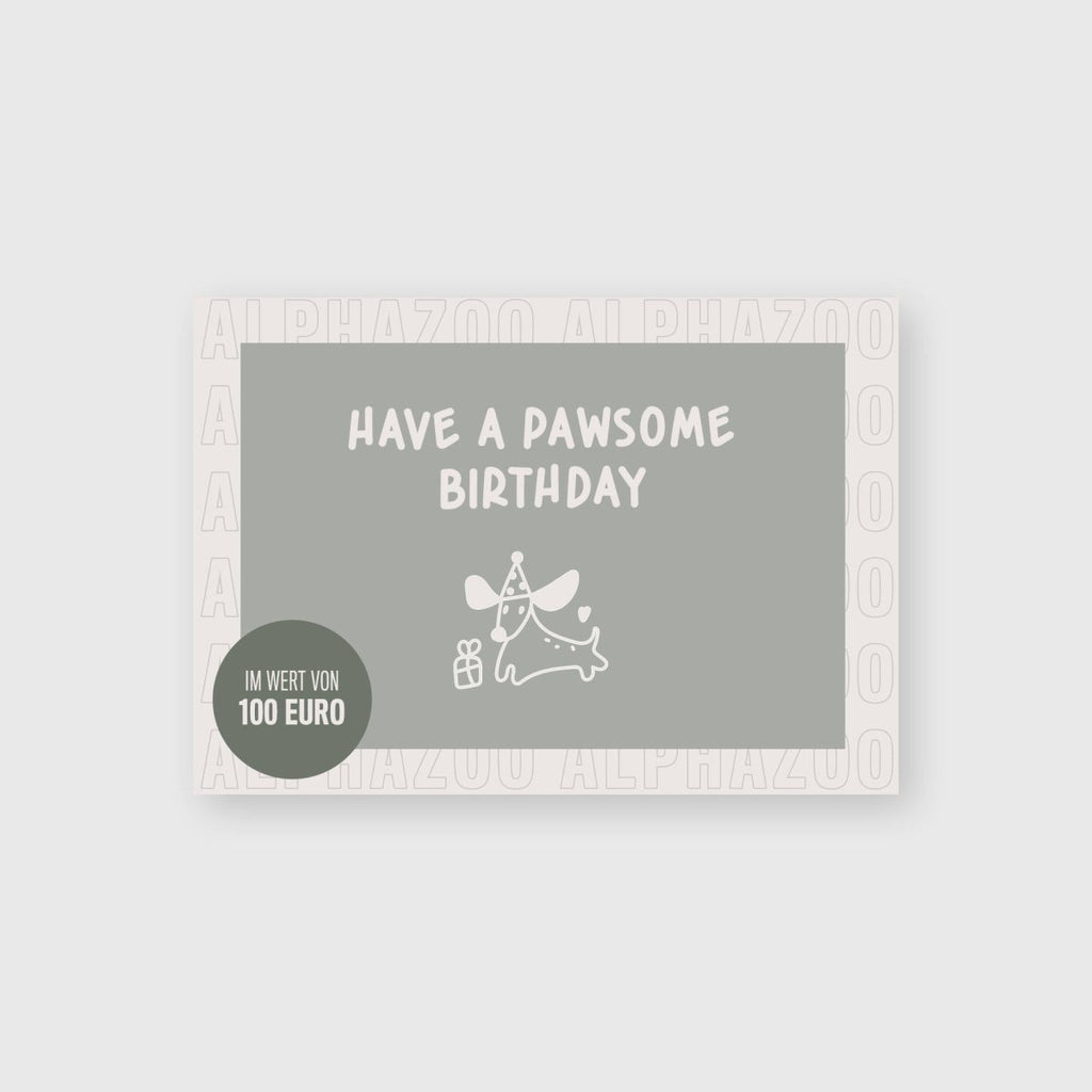 Pawsome Birthday - ALPHAZOO