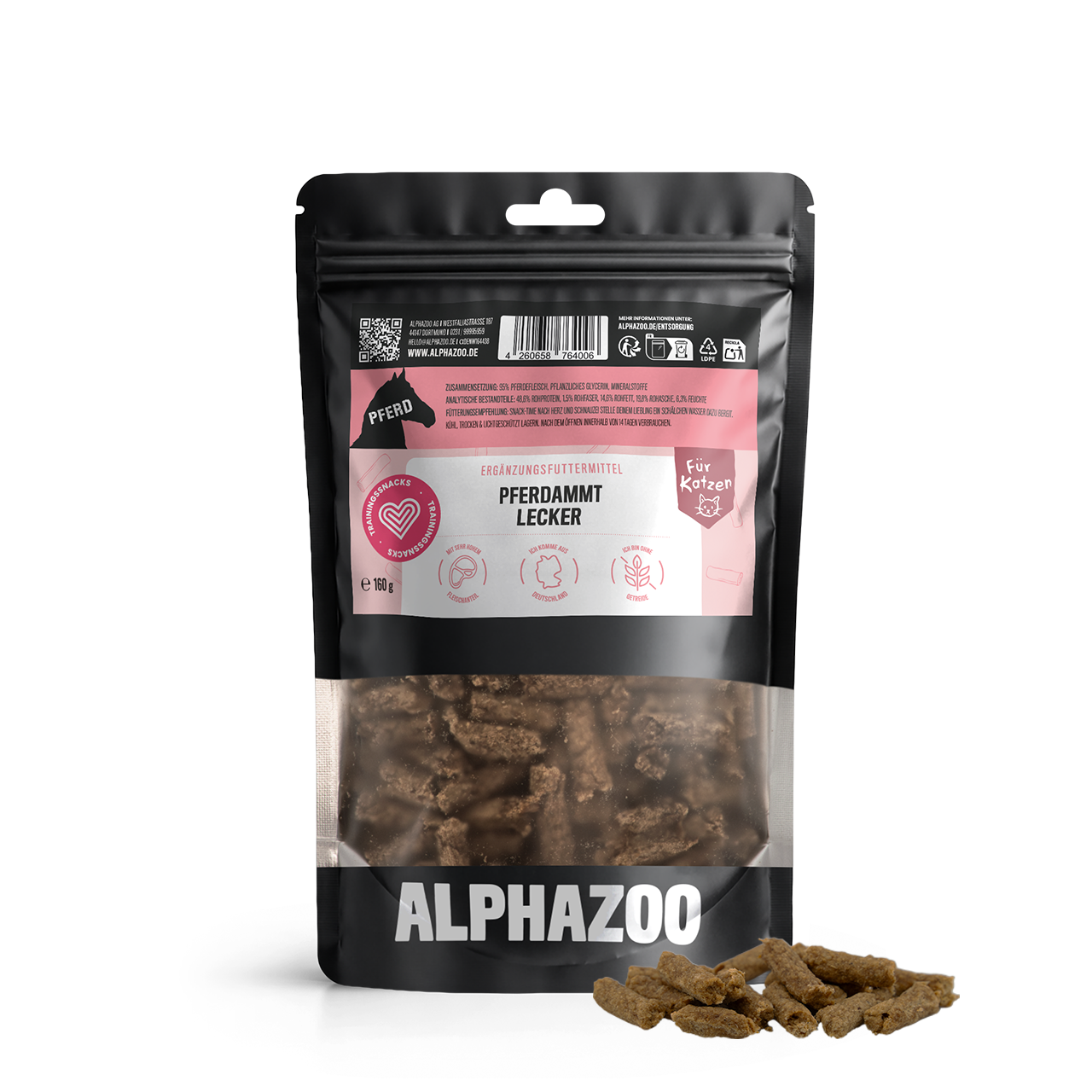 Pferdammt Lecker Pferdammt Lecker – Snack mit Pferd für Katzen