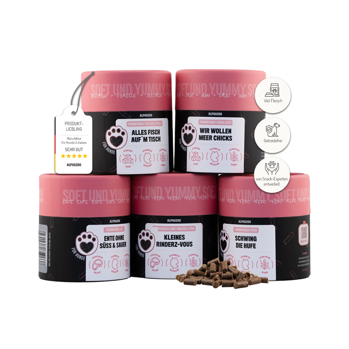 Dog Treat Sample Set I Bundle