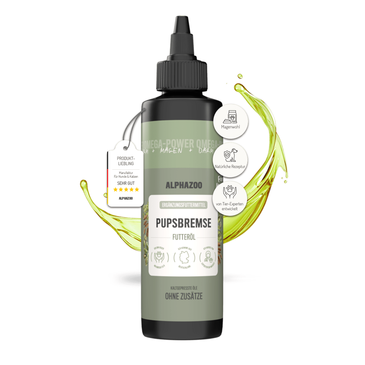 
                    Fart Stop Food Oil for Cats
                    