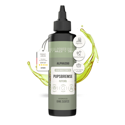 Pupsbremse Futteröl für Katzen