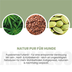 Pupsbremse Futteröl für Hunde